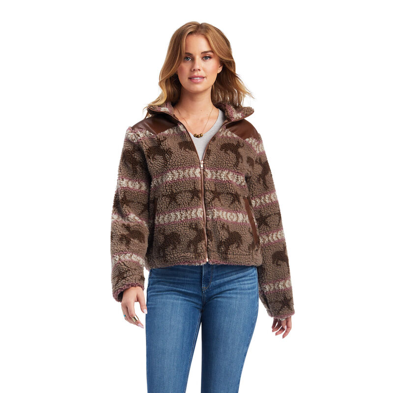 Ariat Jacke Damen - Bandit DunkelBraun ( EZSVH-4175 )